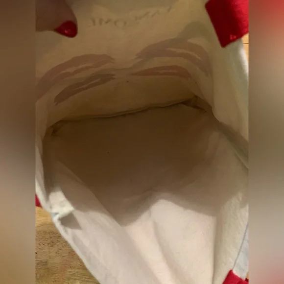 Lancome Lip Kiss Tote BAG Large Canvas Double Handle - Picture 8 of 8